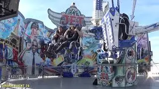 Manege Jet Power, foire saint gilles 2023, Elbeuf
