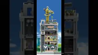 LEGO Tower Tycoon Building Simulation Android Gameplay | Android Games | LEGO Mobile Games