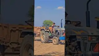 🚜🚜bacche n chlaya tractor 🚜 #trending #jcb #travel #tractor #bacchenchalyatractor #excavator #0598
