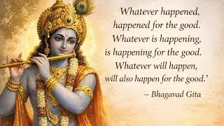 Good Morning Live 🌸 | Krishna Morning Thought | Positive Vibes | Bhagavad Gita Quote