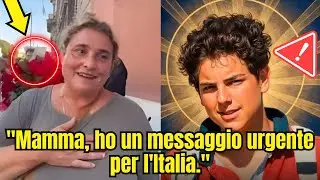 Il sogno sconvolgente di Antonia dopo la canonizzazione di San Carlo Acutis mise in allarme l'Italia