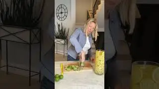 DIY Lemon & Lime Center Pieces with Floating Candle Tutorial