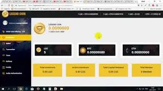 НОВИНКА! Забирайте 5 монет LEGEND COIN Бесплатно! Заработок Без Вложений!