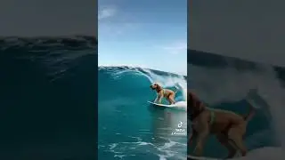 Catchin' Waves with Arty the Cockapoo! 🏄&zwj;♂️🐶