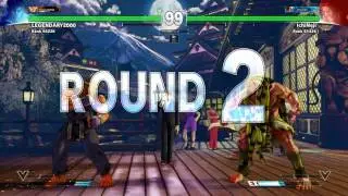 SFV~ Ryu (LEGENDARY2000) vs. NeCalli (IchiNeji) HD