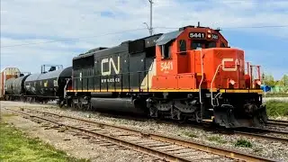 CN L523 With Solo SD60 In Merritton