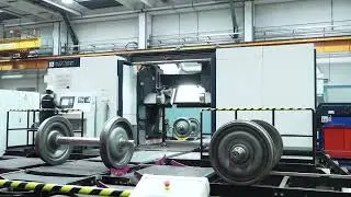 DPL/DPL-J: Portal lathe for wheelset reprofiling and brake disc turning