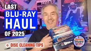 LAST Blu-ray HAUL for 2025 + Cleaning Discs
