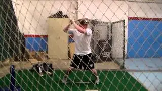 Brett Homer recruting class of 2013 wood Batting Practice, MIF/OF/UT