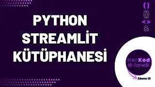 Python Streamlit Kütüphanesi #python #programlama #yazılım #pythoneğitimi #module #webgeliştirme