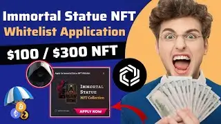 One NFT $100 to $300 Sell | Immortal Statue NFT Whitelist Application | Immutable Passport