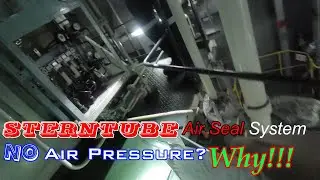 how to check the air supply of stern tube air seal