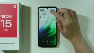 Redmi 15: How to Edit Lock Screen Clock (Customize Clock) - Change Style, Font & Color