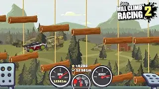 Hill Climb Racing 2 - 18 601m IN Forest Map With RALLY CAR | Gameplay Walkthrough