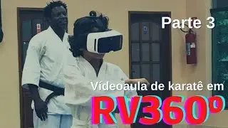 Videoaula de karat&ecirc; parte 3 de 3 para crian&ccedil;as, documentada em RV360.
