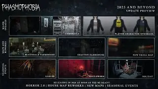 *NEW* Phasmophobia Roadmap - Character Customization, New Maps AND Equipment
