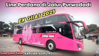 KEJUTAN SPESIAL BUAT JALUR PURWODADI | Line Perdana Armada Baru Berlian Jaya ex Pameran GIIAS 2025
