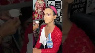 Transgender bridal look step by step #makeup #minivlog #makeuptutorial #wedding #makeuplook