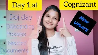 Day 1 at Cognizant|Virtual Onboarding| Needed Documents For Onboarding| Freshers Guide