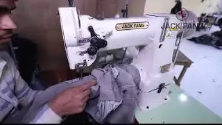 JACK FANG Jeans Damage Stitching Machine