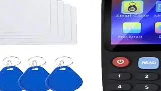 X7 Smart Card Reader RFID Key Clone Copier IC ID Token Copy Duplicator 125Khz Badge Writer 13.56Mhz