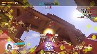 Cheater in the overwatch, how aimbot look like