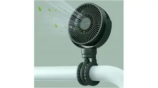 Review: JISULIFE Stroller Fan, Tripod Clip on Fan, 4000mAh Baby Fan Battery Operated, Personal Desk