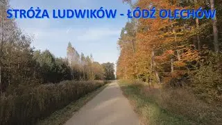 Str&oacute;ża Ludwik&oacute;w - Ł&oacute;dź Olech&oacute;w. Trasa wycieczki 16 km/Cycling the route of a walking tour in Poland