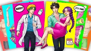 It's Showtime! 🚑👶💨 HUNTRIX RUMI x SAJABOYS JINU x BABY SAJA - KPOP DEMON HUNTERS | Sticker Book DIY