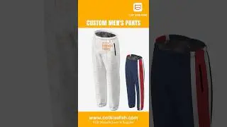 All-Over Print Men's Plush Pants With Zipper Pockets #pod#printondemand#custom#alloverprint#pants