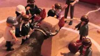 la cogida del toro embolado