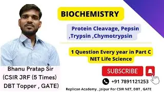 #proteincleavage #Enzymatic cleavage of protein #Problems #csirnetlifescience #netjrf