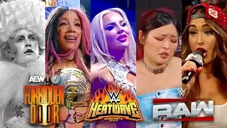 RAW is gayyyyy! Shocking losses at Forbidden Door and Heatwave! | Women's Wrestling Weekly