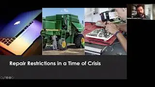 Fixing America: A Discussion on Monopolies and Fragile Repair Systems in a Time of Crisis