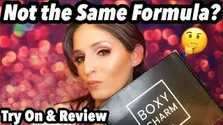 Not The Same Formula?//Boxycharm January 2020 Try On & Review