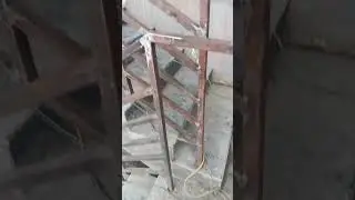 YNWAZ #iron fabrication work #YouTube welding video #short welding video #strip railing video