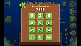 Code to copy the nightmare geometry dash