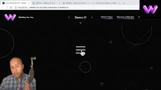 Daily Interaction #17 | Menu Trigger Animation on Click | WebDev For You | Made in Webflow