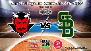 01-31-26 St. Bede Bruins at Hall Red Devils Boys Varsity Basketball Live Stream