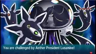 Fight against Ultra Beast Lusamine | Pokemon Sun #pokemon #3ds