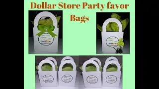 DOLLAR STORE PARTY FAVOR BAGS / PARTY FAVOR BAGS IDEAS