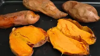 🍠 Camote al Horno | 🔥 Roasted Sweet Potato [RECETA F&Aacute;CIL]