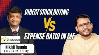 Expense Ratio in MF vs Direct Stock buying - The Founder Talk Clips
