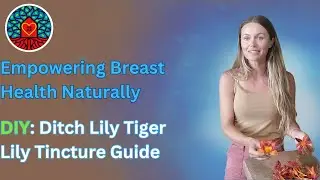 Empowering Breast Health Naturally: DIY Ditch Lily Tiger Lily Tincture Guide!
