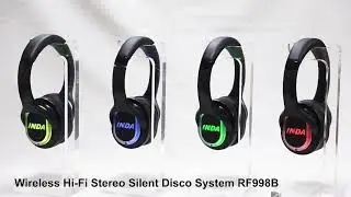 Two Best Silent Disco Headphones for Party/Yoga/Cinema/Dance Ball...@thesilentdiscocompany