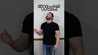 Learn ASL &ldquo;Work&rdquo; #asl #americansignlanguage #deaf #hardofhearing #education #english #learn #work