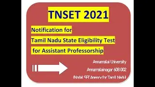 TNSET -Notification -2021