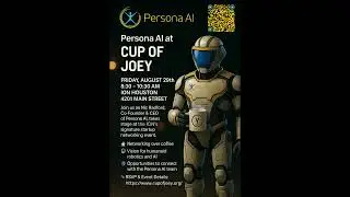 Persona AI x Cup of Joey - ION Houston Networking Announcement