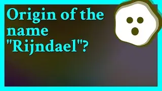 It has its origins in Dutch. 'Rijn' is the Dutch spelling of the river Rhine. 'Dael', or in moder...