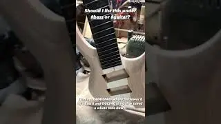 Now I&rsquo;m confused. Custom multiscale fanned fret guitar? Or &hellip;bass?